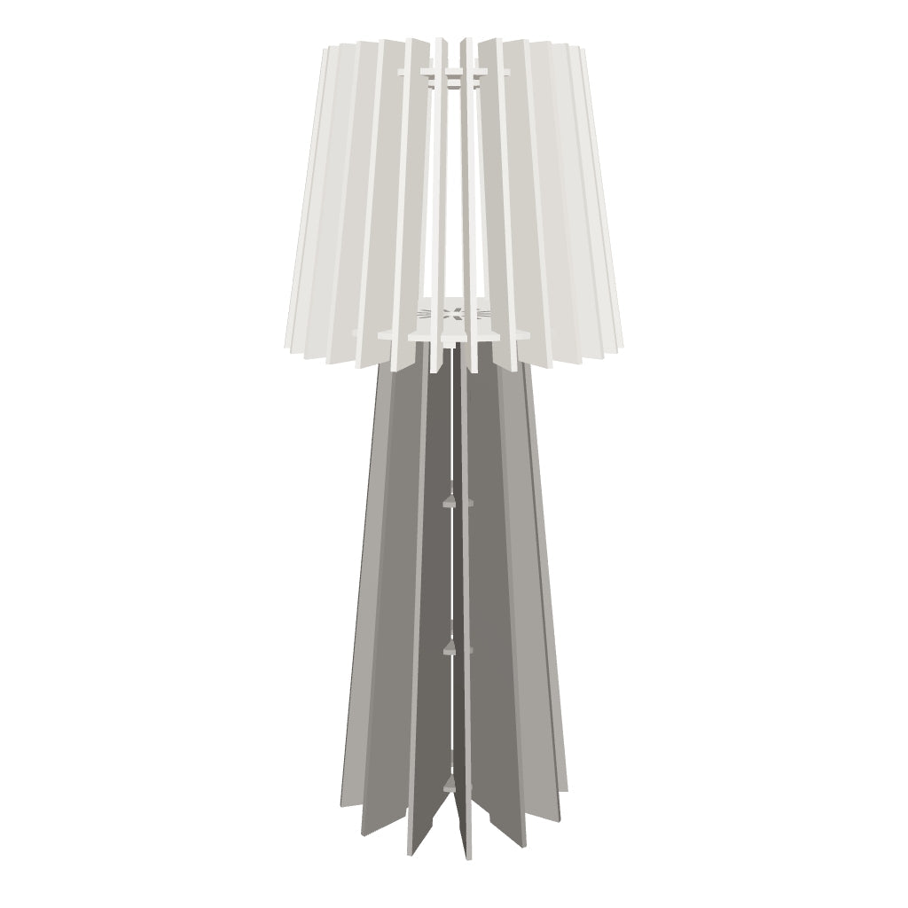 Totem luminaria dos colores modelo 3D — Feltform
