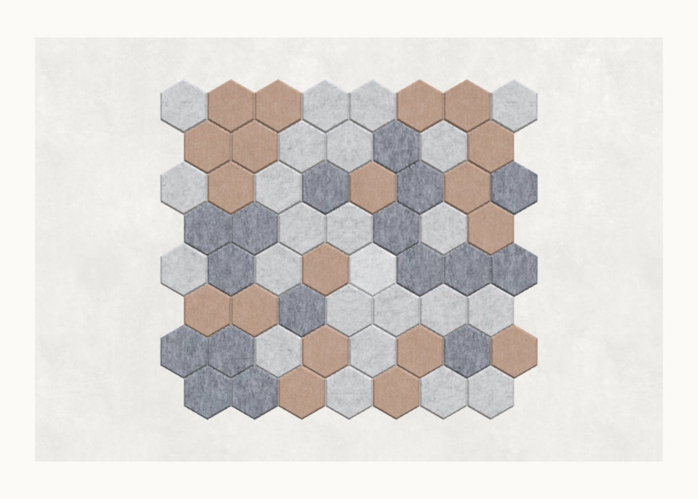 Panal Hive — hexágonos acústicos de fieltro Feltform